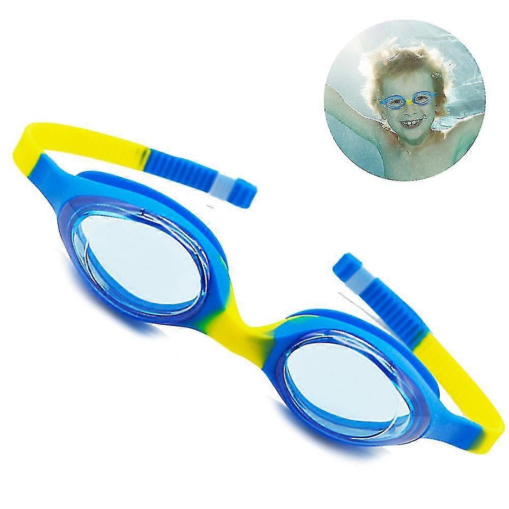 Kids Swim Goggles, Pack Of 1 Swimming Goggles For Children Teens, Anti-fog Anti-uv Youth Swim Glasses Leak Proof