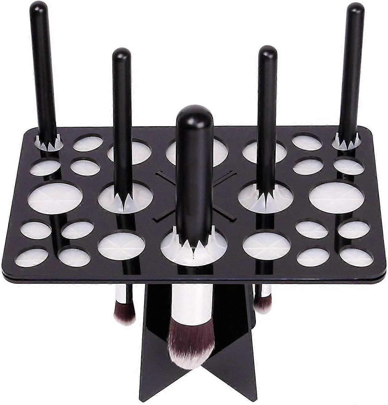 Makeup Brush Drying Rack, Collapsible Makeup Brush Holder