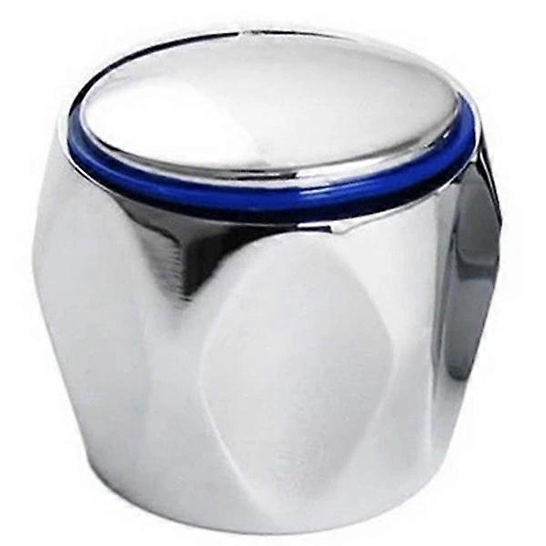 Hot and Cold Faucet Handles - Easy Snap-in Knob Rotary Button Cap for Bathroom, Durable, User-Friendly, Versatile