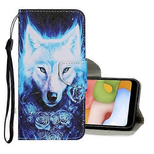 For Huawei P Smart(2020) Coloured Drawing Pattern Horizontal Flip PU Leather Phone Case