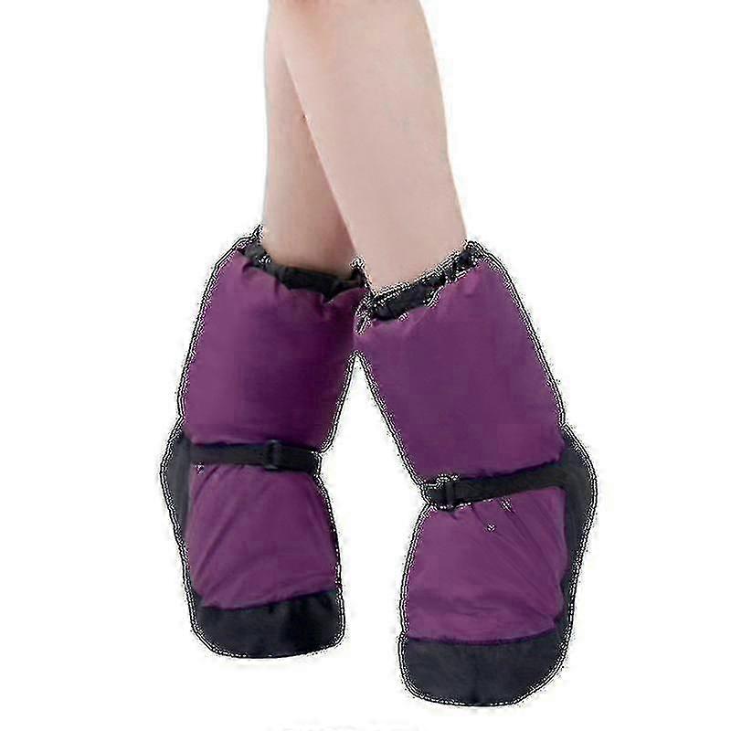 Warm Ballet Dance Shoes Women's Padded Short Exercise Boots Cotton Shoes