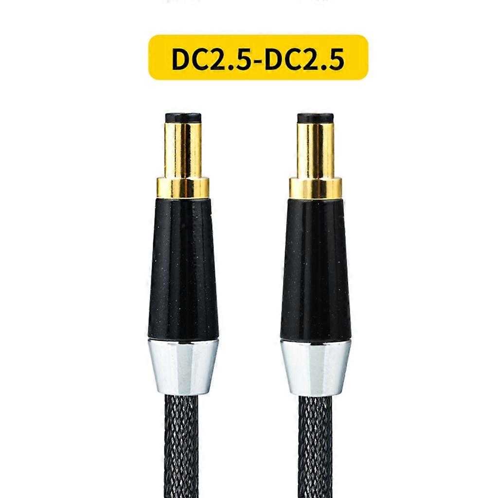 DC-Netzstecker DC 2.1 2.5 2P Stecker Audio-Adapter Luftfahrt-Anschlusskabel