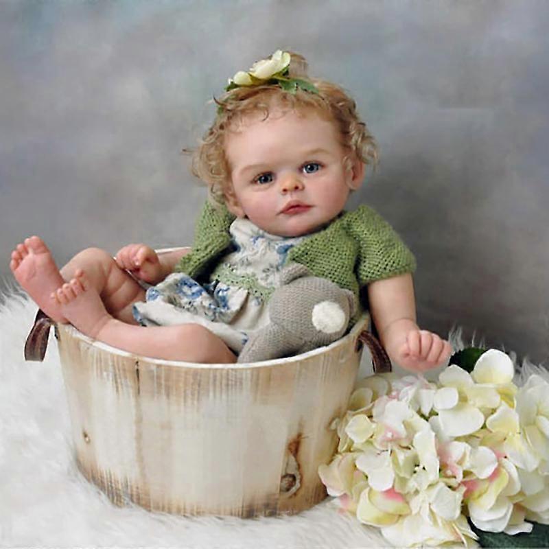 19 pouces Reborn poupée Kit Joleen réaliste doux non peint inachevé poupée pièces bébé jouet