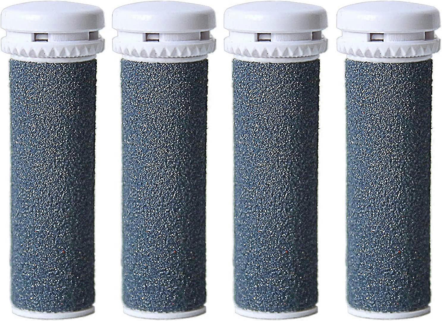 Wabjtam [4 Pack] Extra Coarse Replacement Rollers Compatible For Emjoi Micro Pedi Replacement Rollers
