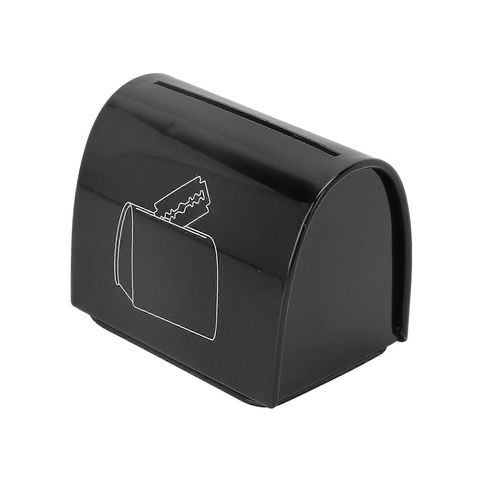 Blade Disposal Case Sealed Design Razor Disposal Case Large Capacity Safe Storage Bank for Used Razor Blades