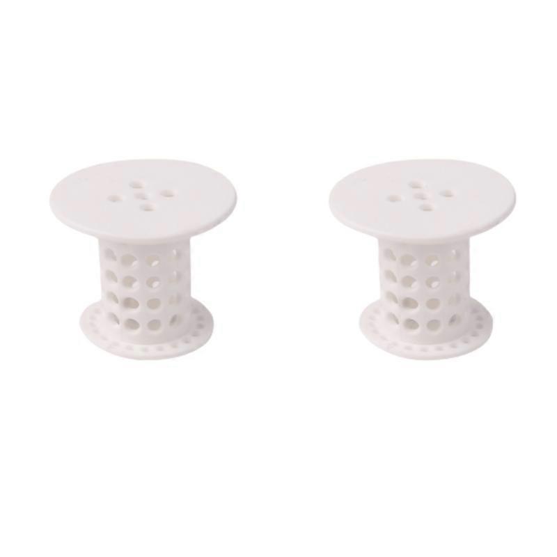 INF 2er-Pack Abflussstopfen für Badewanne, Haarfänger Abfluss