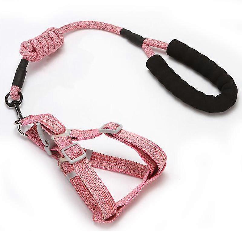 EVAGO Dog Harness Leash Set, Adjustable Heavy Duty No Pull Halter Harnesses for Large, Medium, Small Breed Dogs, Back Clip, Anti-Twist, Perfect for Wa