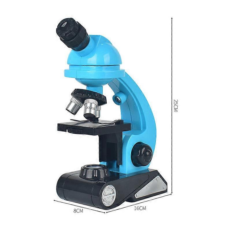 MIMIGO Children's microscope, microscope toy, microscope science kit, beginner microscope kit, compound microscope, multiple magnifications, children'