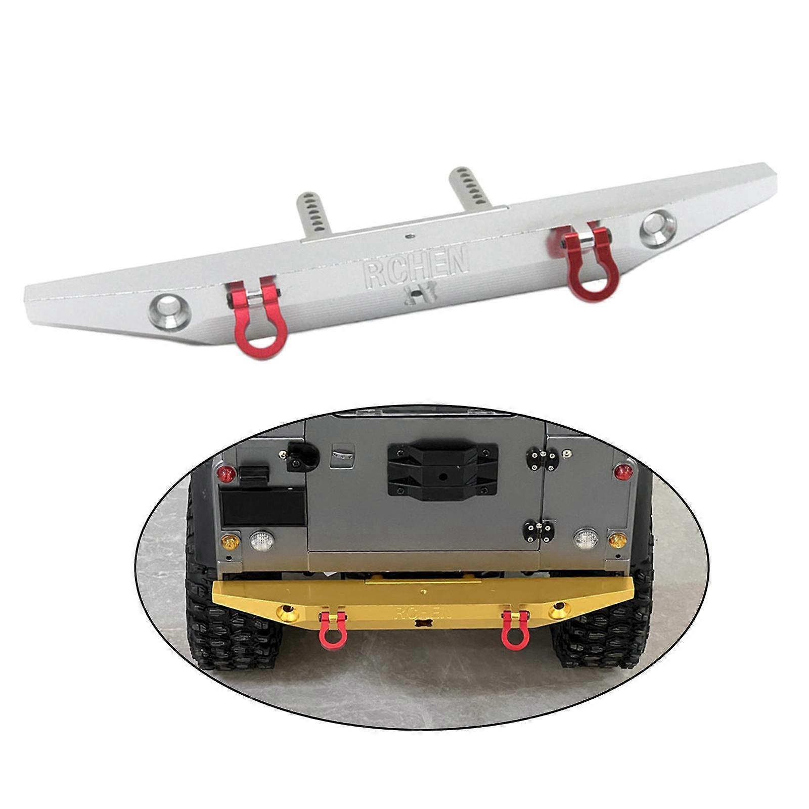 Durable Rear Bumper Upgrade for MN999 1:10 Scale RC Hobby Car Model Buggy Modification , Red