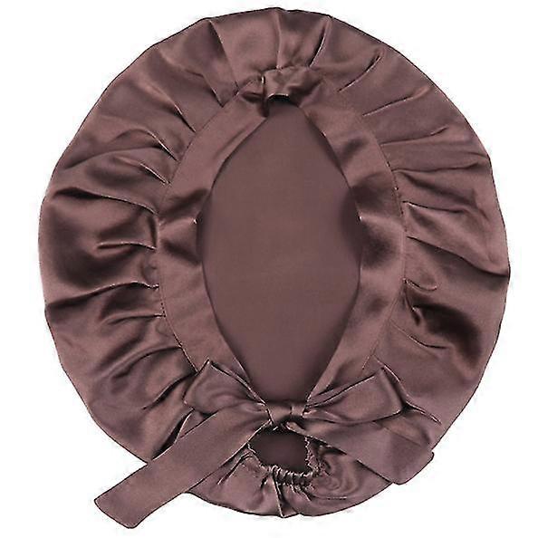 Women's Silk Nightcap Adjustable Head Cover