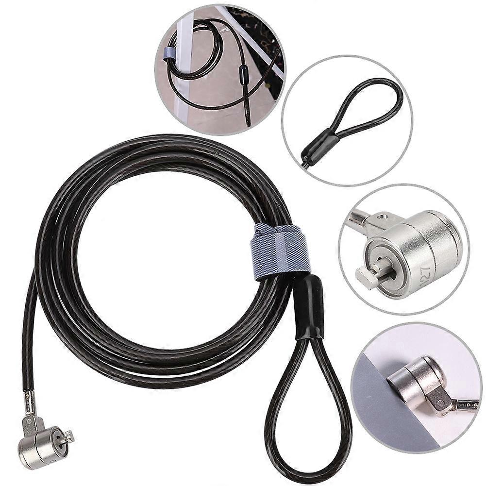 200cm Lengthen Thicken Notebook Laptop Computer Mini Lock Security Cable Chain