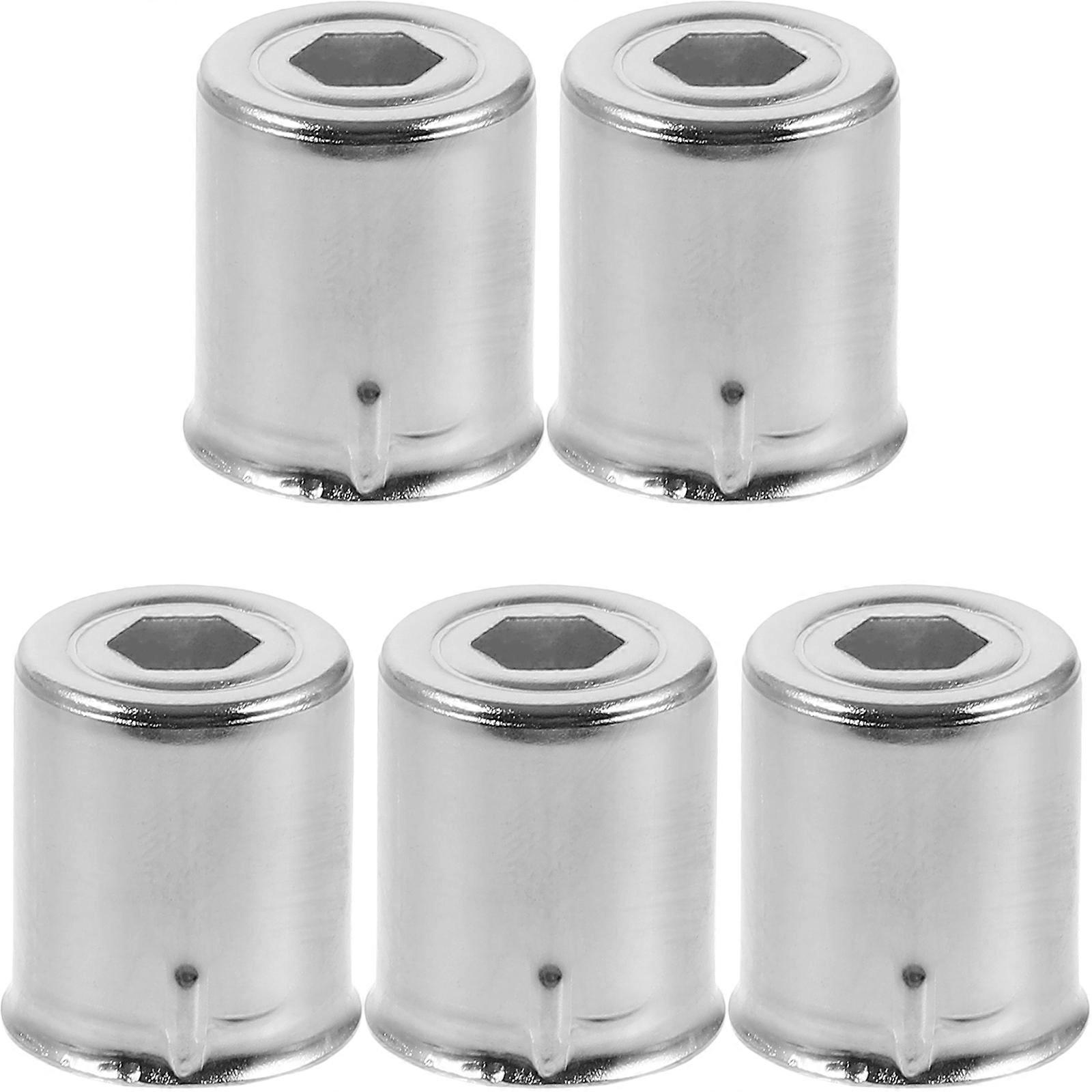 5pcs Microwave Oven Spare Parts Replacement Hexagonal Hole Magnetron Caps