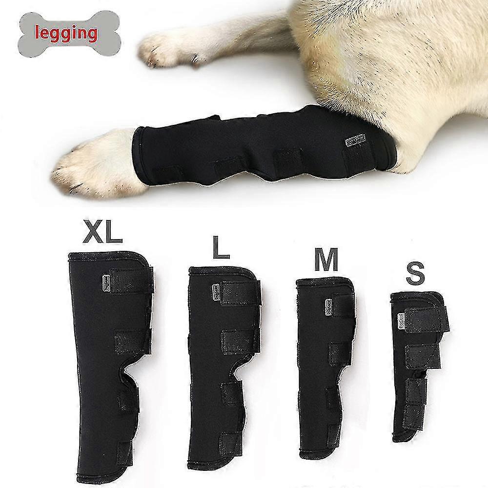 Köpek Anti-yalama Bacak Wrap Koruyucu Teddy Bacak Hock Kol Sıkıştırma Brace Köpek Ayak Örtüsü Guard-yvan