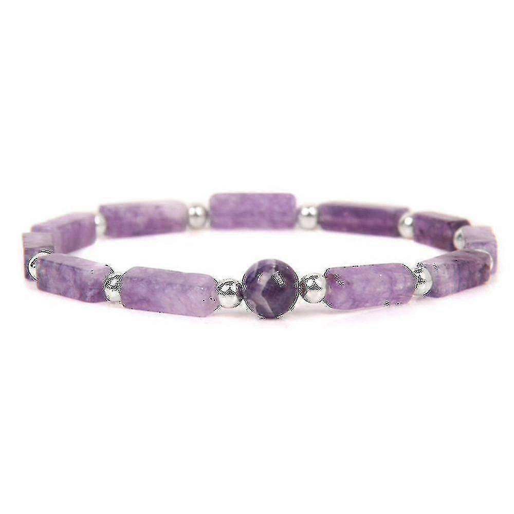 Women's Natural Amethyst Bracelet