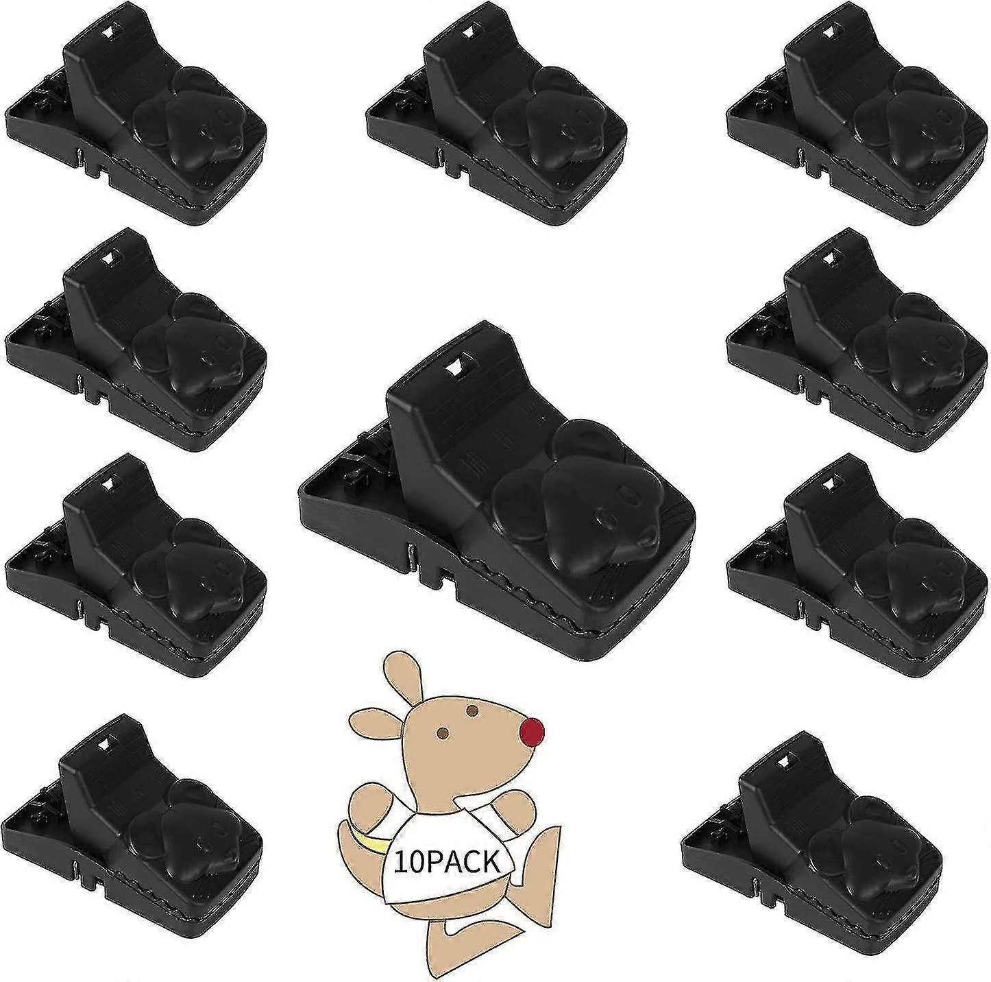 10 Pieces Mouse Trap Rat Trap Mouse Catcher For Catching Mice, Indoor And O