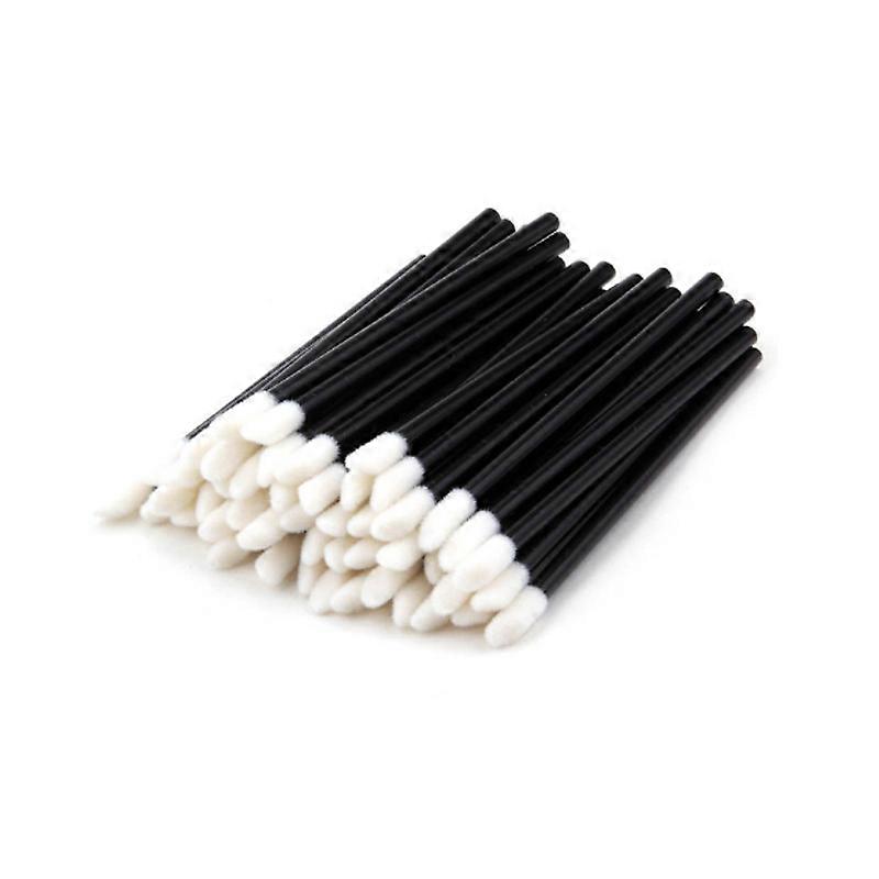 100PCS Disposable Lip Brush Lipstick Gloss Wands Applicator Make Up Tool