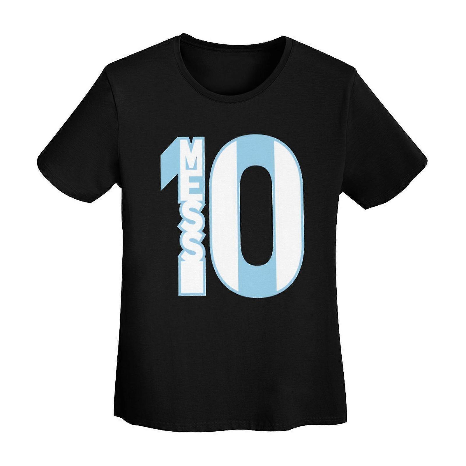 Messi Argentina 10 Dames T-shirt met korte mouwen