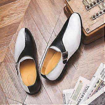 Mens Pointed Toe Match-Color Slip On Loafers Formal Party Dress Oxfords Shoes