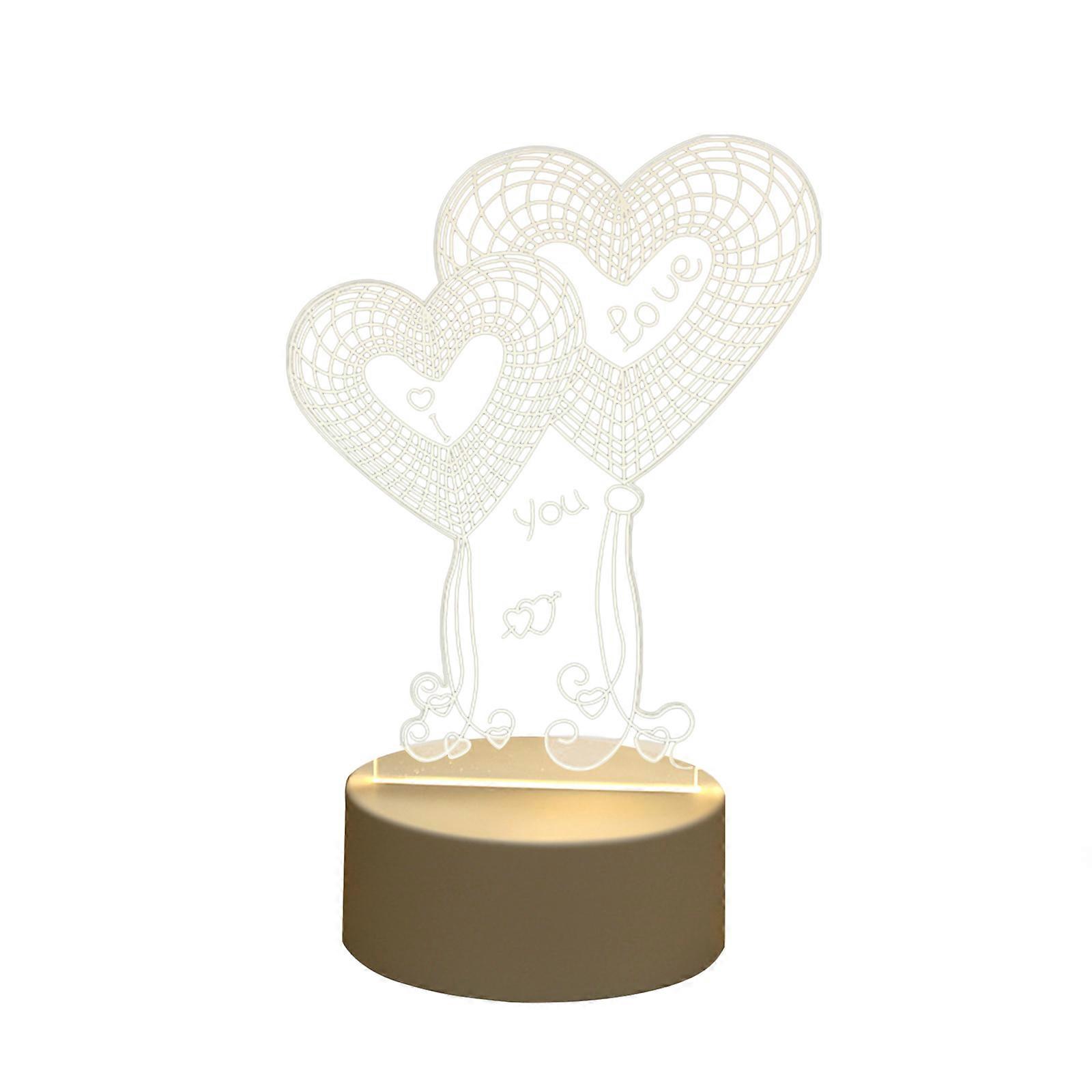 3D Bear Light Decorative Gift LED Novelty Creative Table Lamp Multi-style creative small table lamp