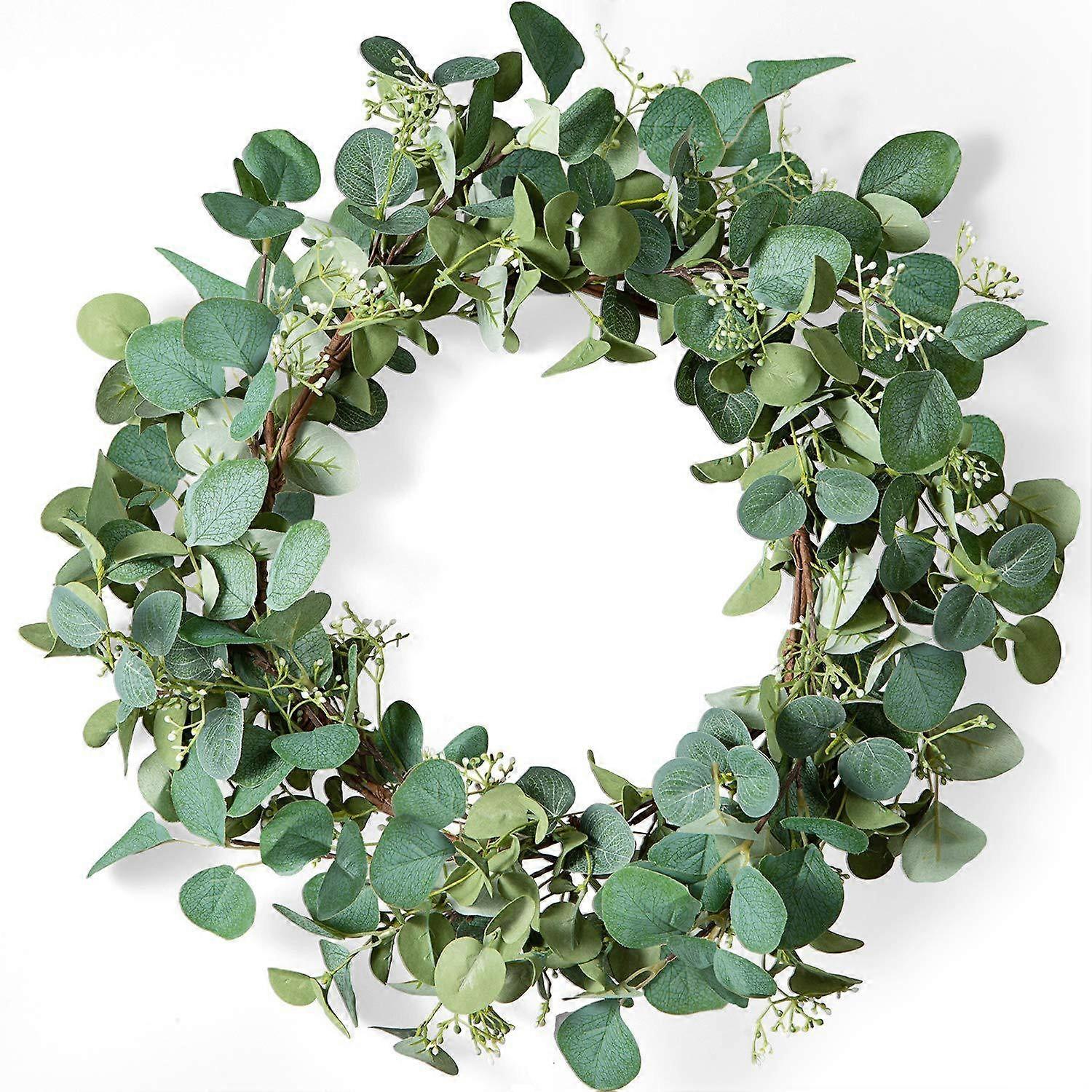 Artificial Eucalyptus Leaf Garland Eucalyptus Simulation Berry Garland