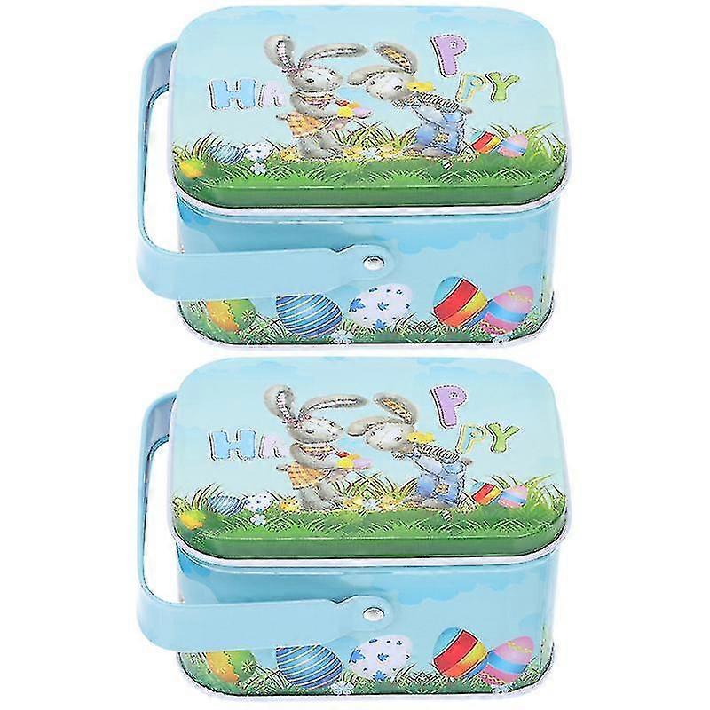 2Pcs Colorful Eggs Storage Box