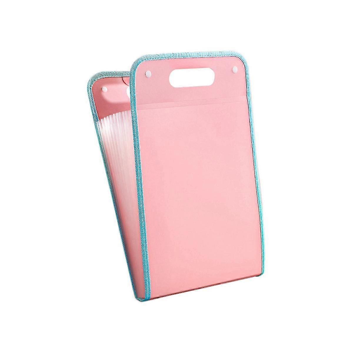 A4 Capacity Portable Organ Bag Folder Student Exam Paper Storage Bag 13 Layers Bill File Sorting Organizer Case,2