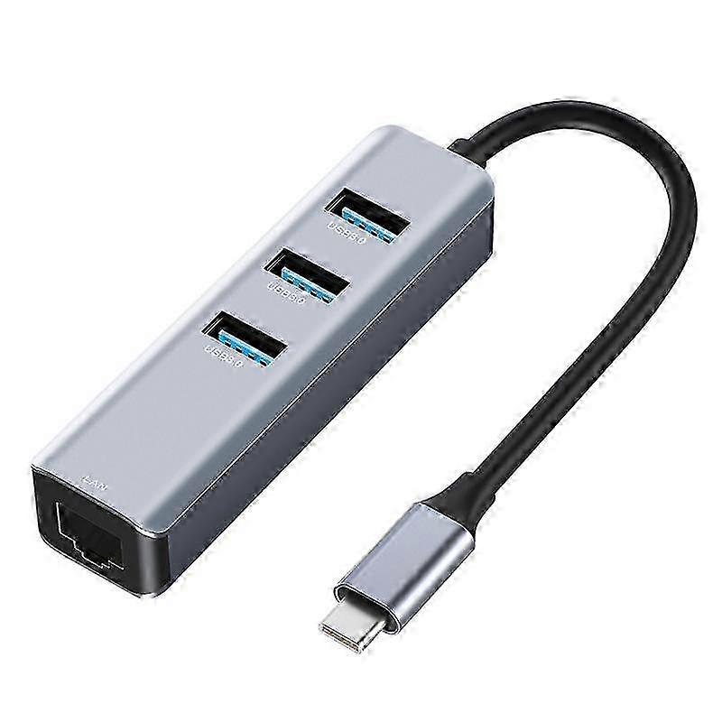 USB C to Ethernet Adapter,RJ45 to USB C compatible with 3/Type-C Gigabit Ethernet LAN Network Adapter compatible with Pro