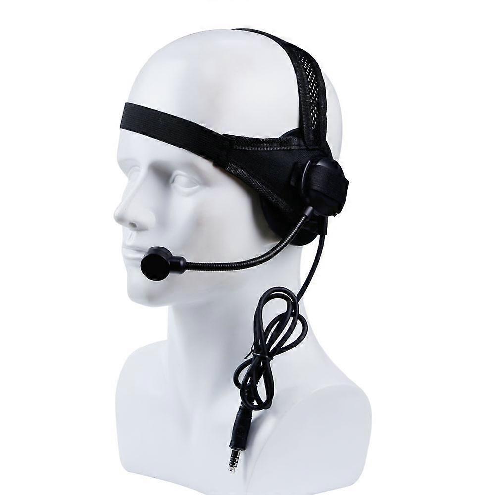 Tactical Headset II with Microphone for PTT Walkies Talkie CS Hunting Games Headphone