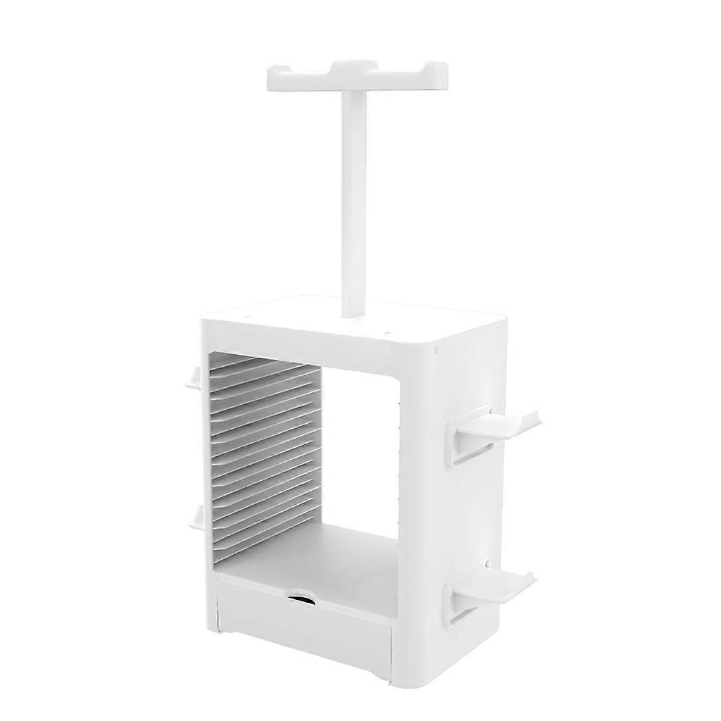 Game Disk Tower Vertical Stand for  Dual Controller Charging Dock Station