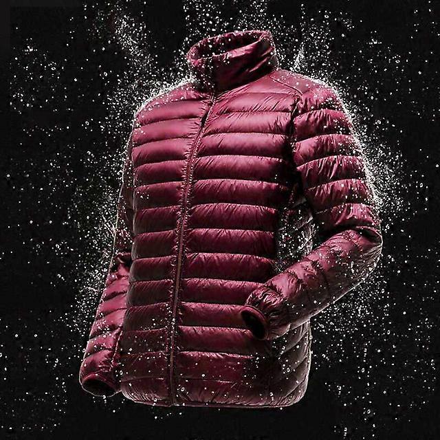 2023 Men Spring Jacket Ultra Light Thin 90% White Duck Down Jackets Casual Portable Spring Coat for Men Down Parkas Size M-5XL