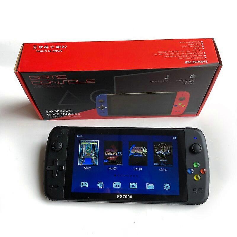Meistverkaufte PS7000 Spielekonsole HD Retro Portable 7 Zoll Handheld Videospielkonsole 6000+ Spiele Handheld Game Player Konsole nur Konsole 64GB