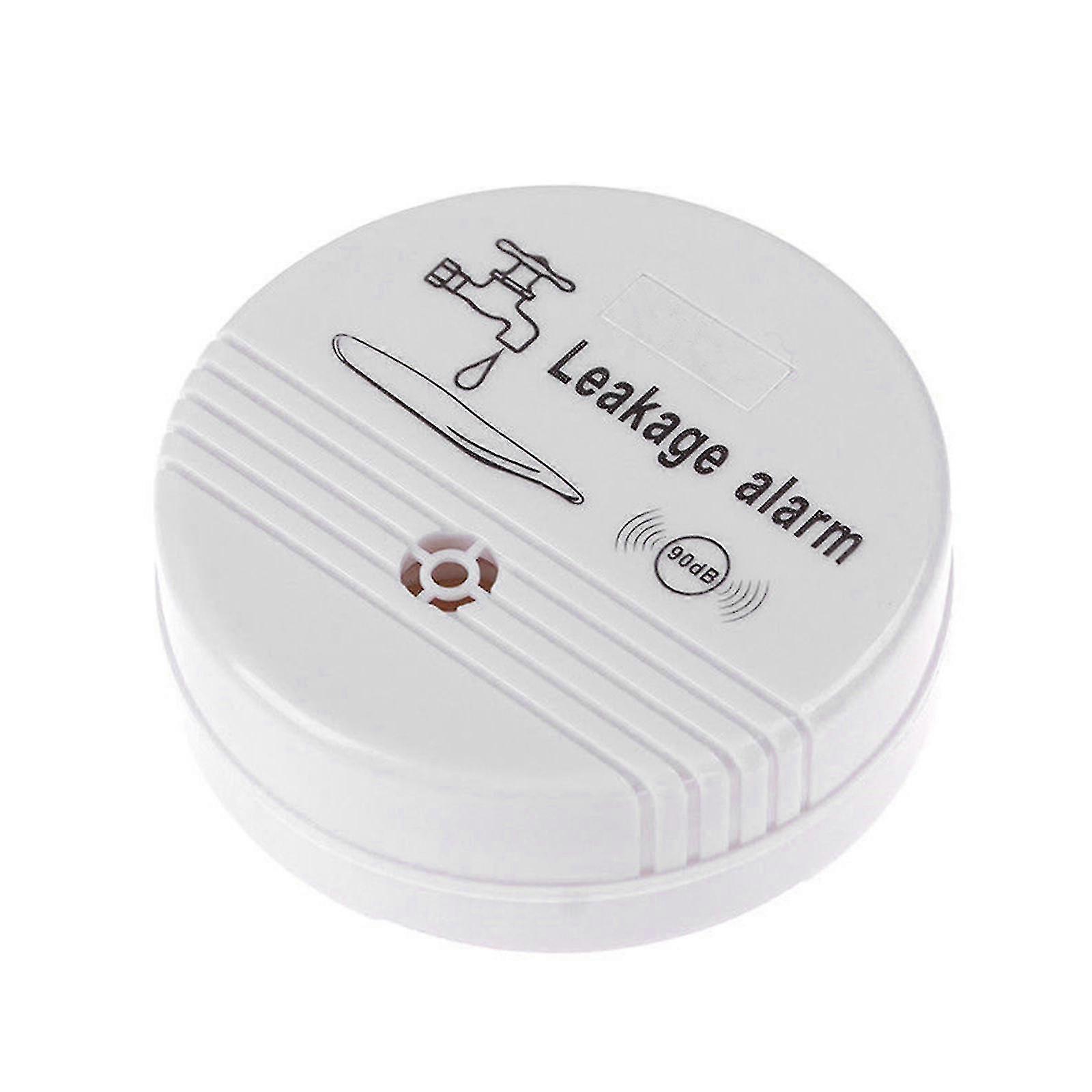 Wireless Water Alarm Independent Battery Powered Water Alarm Sensor Detector 85dB Sounder Water