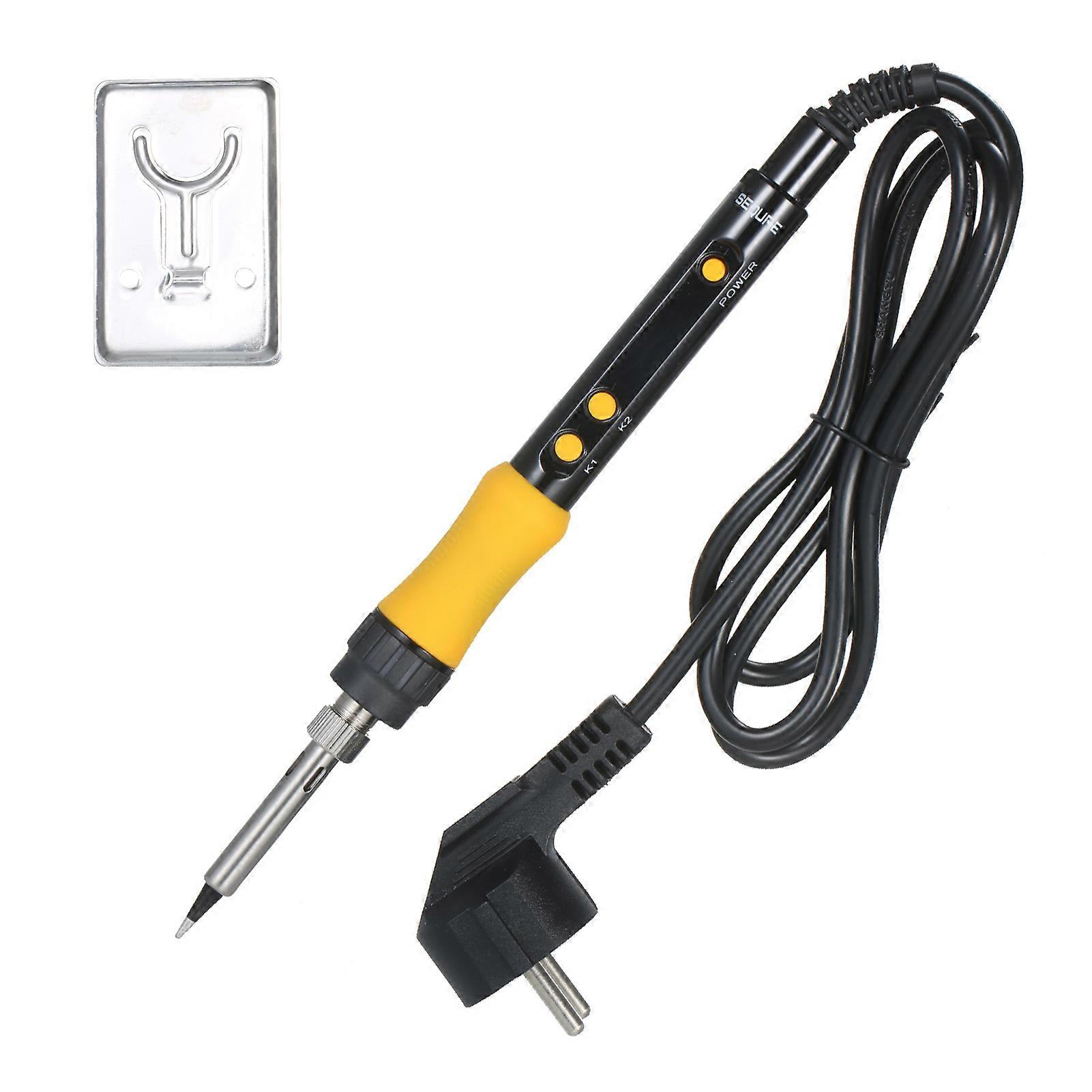 SQ-A110 110W Digital Soldering Iron Programmable Portable Soldering Iron 100-500 Adjustable Temperature / LED Display Auto-Sleep with Solder Tip for W