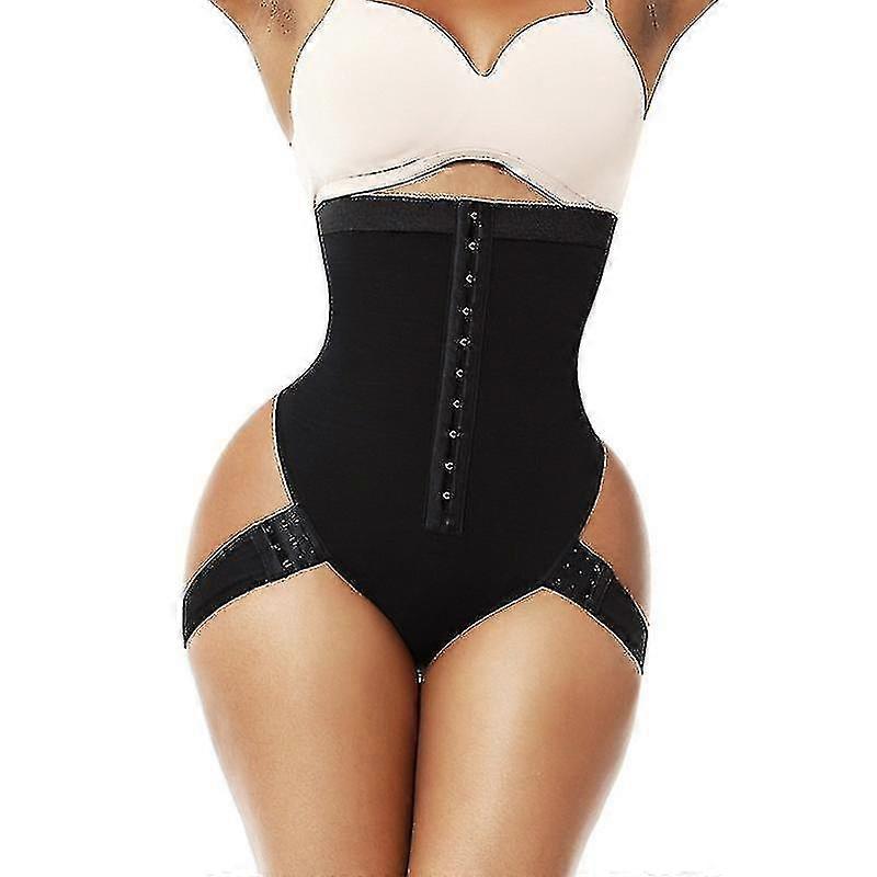 Manschett Mage Trainer Kvinnliga Exceptionella Shapewear 2-i-1 Hög Midja Höftlyft byxor