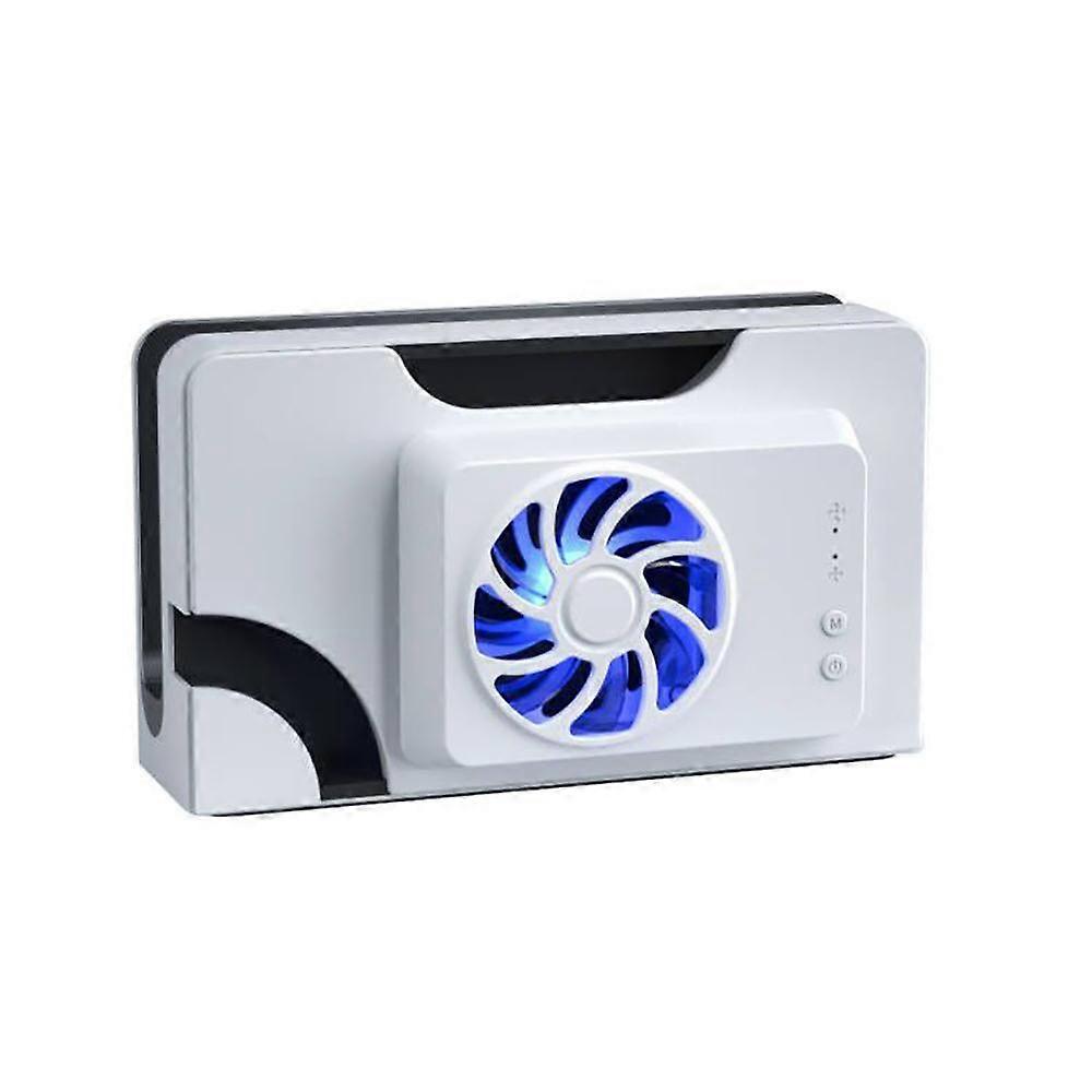 XYC Switch OLED Cooling Fan, Switch OLED Dock Fan, Switch OLED Accessories - White