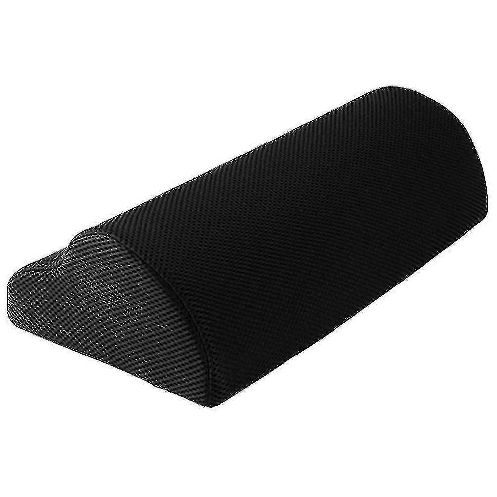 Comfort Office Foot Rest Under Desk Sponge Curve Design Non-slip Bottom Foot Pad