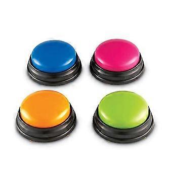 Interactive Dog Personalization Sound Button Four Pieces