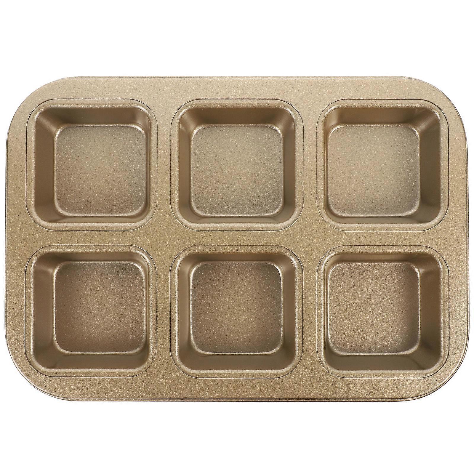 Non-stick Bread Pan Kitchen Baking Pan Heat-resistant Baking Mold Muffin Cake Accessory