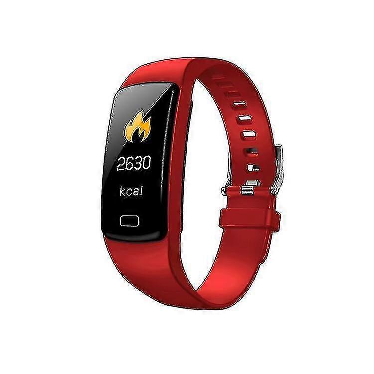 y9 Activity Bracelet With 0.96 Inch Color Screen-red
