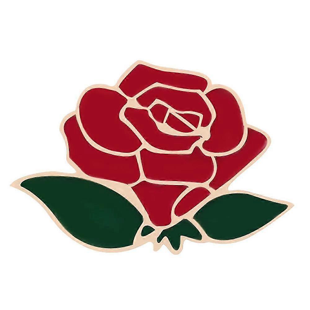 Exquisito broche de rosas