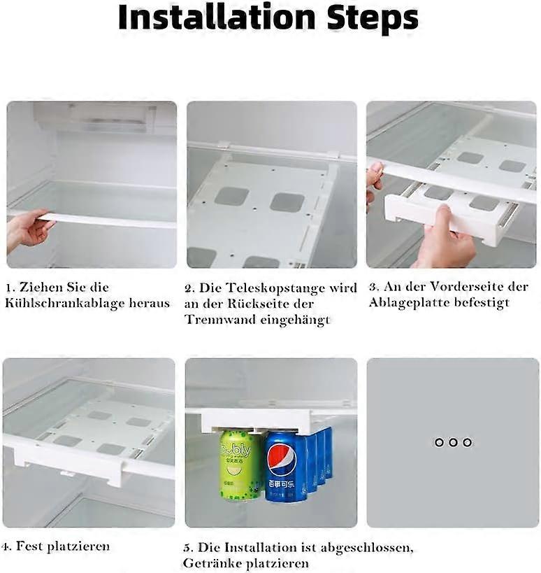 Beer Can Organiser, Soda Can Organizer, 1set