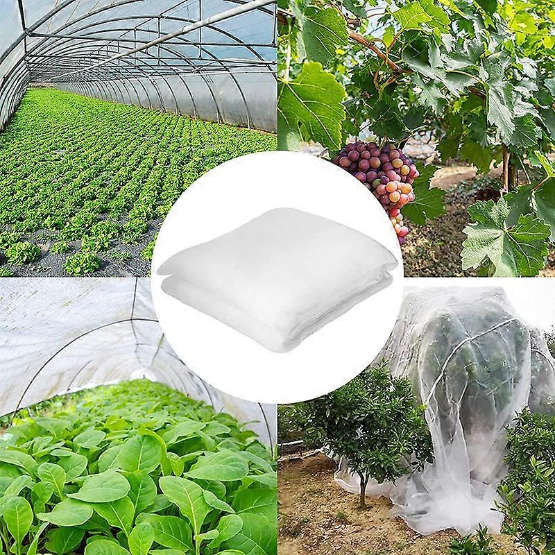 Red Protectora Para Plantas 3x10 M - Malla Fina Contra Insectos Y Pájaros, Transpirable, Para Huerto, Jardín Y Balcón