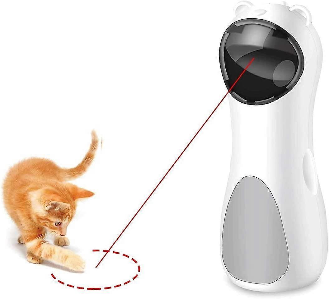 Automatic,Interactive Laser Cat Toys Rotating Catch Training, Placing High,Off and Silent