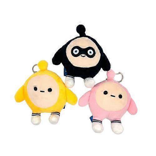 12 stycken mini ägg pojke söt fest plysch leksak docka nyckelring docka hängsmycke