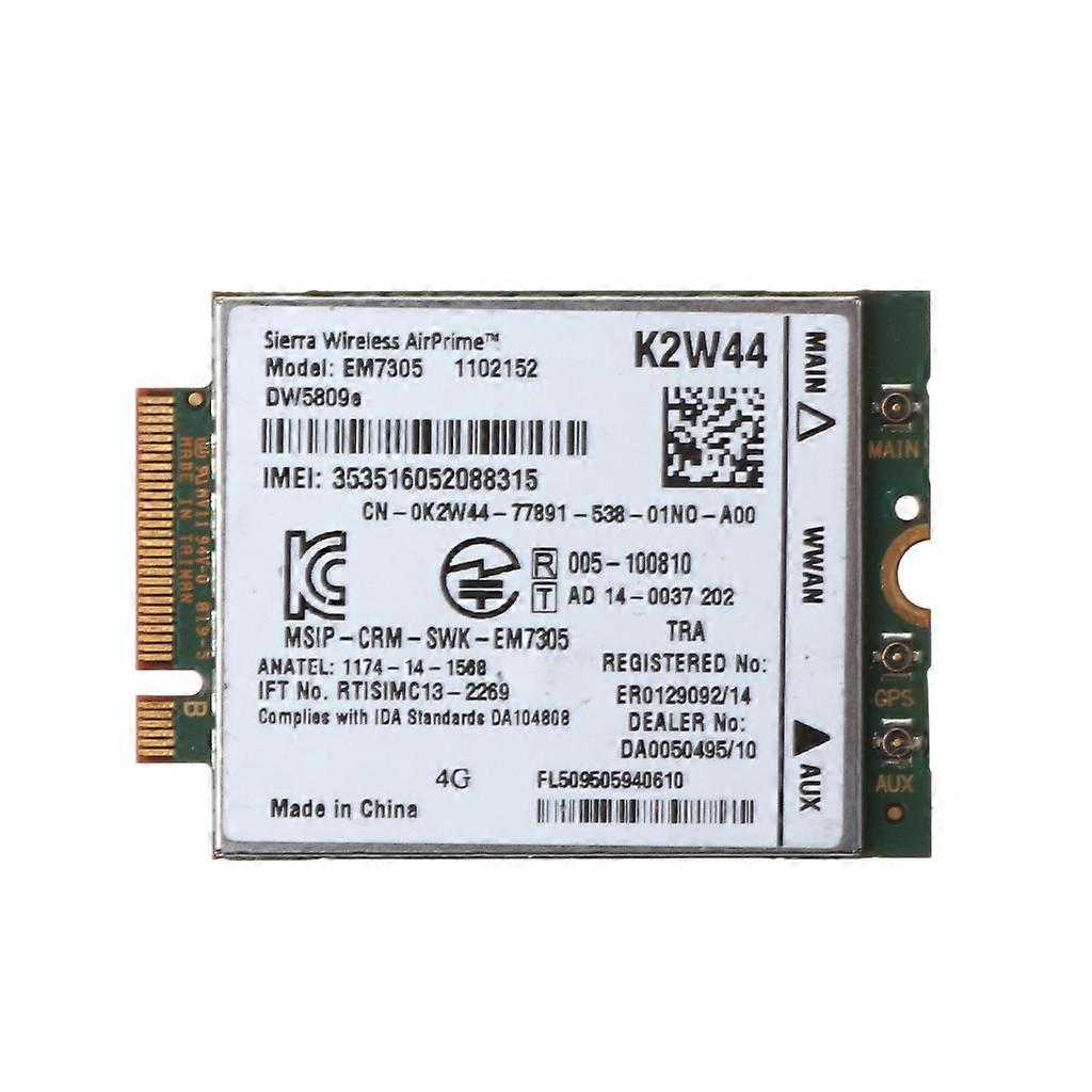 for Dell E7450 E7250/7250 E5550/5550 E5450 WWAN Network Card (EM7305 DW5809E)