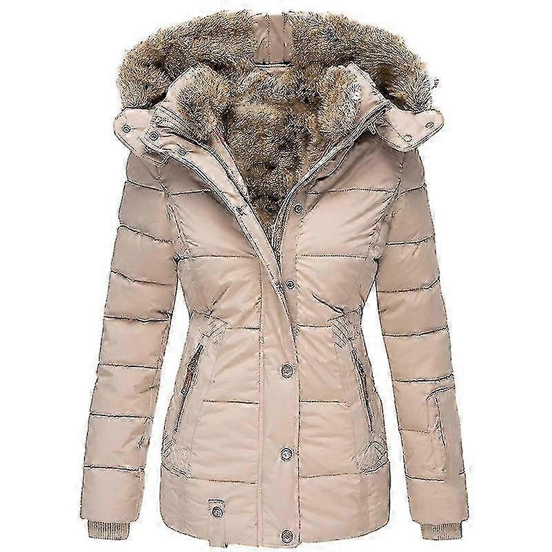 Dam Dunjacka Vinter Normal Varm Casual Daglig Jacka Långärmad CC