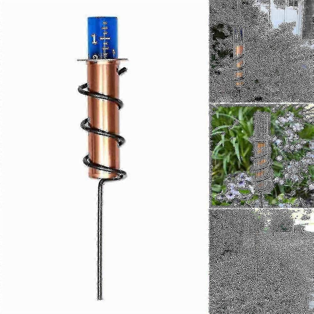 Rain Gauge Copper Accurate Floating Rain Gauge For Yard & Garden