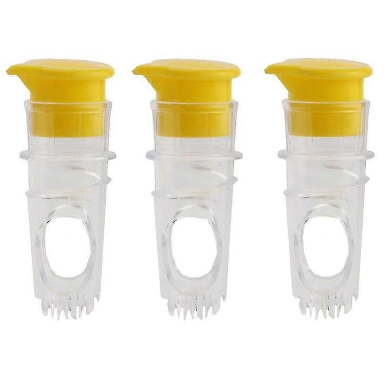 3pcs Mini Manual Lemon Squeezer, Portable Lemon Juicer, Multifunctional Fruit Juicer For Your Kitch