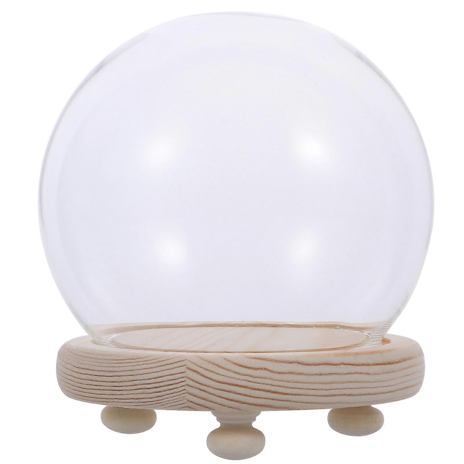 1pc geconserveerde bloemglas cover beeldje model container display container container