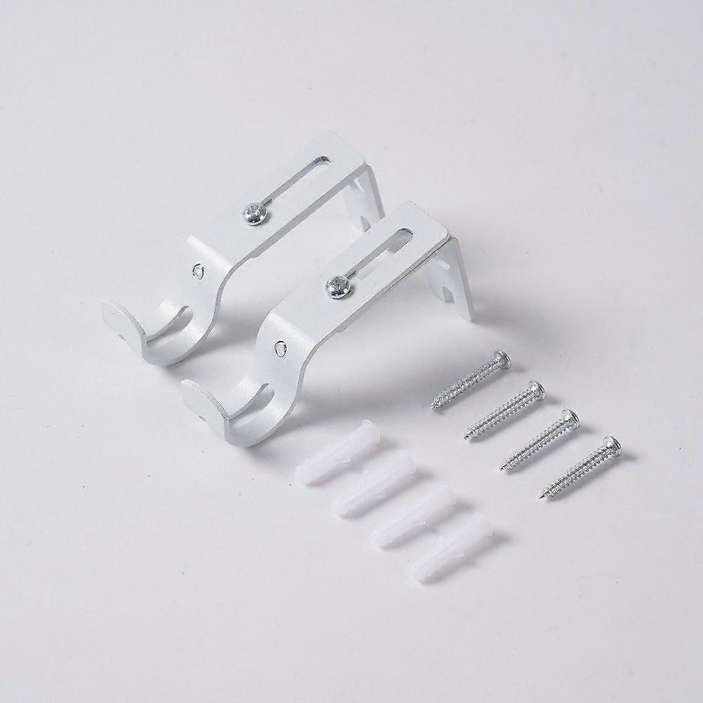 4-piece metal Roman rod bracket Adjustable bracket hook